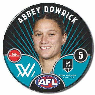 AFLW S10 PORT ADELAIDE - DOWRICK, Abbey