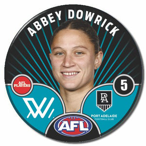 AFLW S10 PORT ADELAIDE - DOWRICK, Abbey