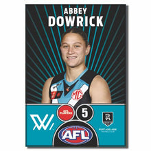 AFLW S10 PORT ADELAIDE - DOWRICK, Abbey