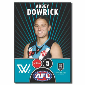 AFLW S10 PORT ADELAIDE - DOWRICK, Abbey