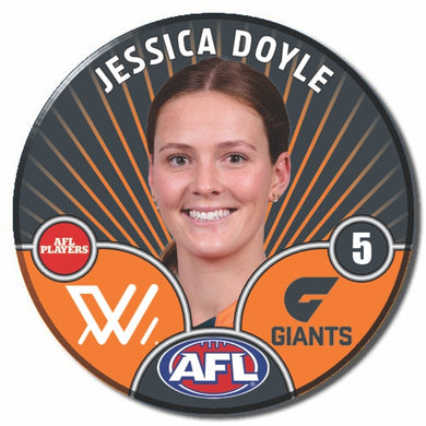 AFLW S10 GWS GIANTS - DOYLE, Jessica