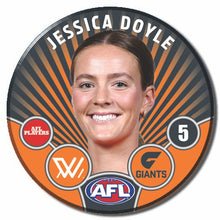 AFLW S11 GWS GIANTS - DOYLE, Jessica