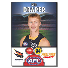 2025 AFL Adelaide Football Club - DRAPER, Sid