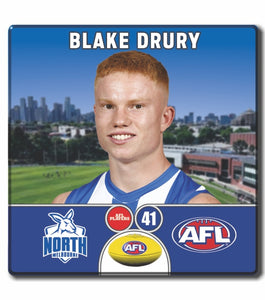 2024 AFL North Melbourne Football Club - DRURY, Blake
