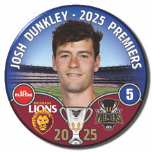AFL 2025 PREMIERS - DUNKLEY, Josh