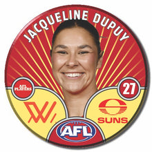 AFLW S10 GOLD COAST SUNS - DUPUY, Jacqueline