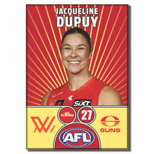AFLW S10 GOLD COAST SUNS - DUPUY, Jacqueline