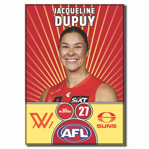 AFLW S10 GOLD COAST SUNS - DUPUY, Jacqueline