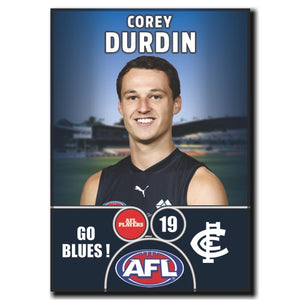 2025 AFL Carlton Football Club - DURDIN, Corey