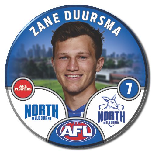 2025 AFL North Melbourne Football Club - DUURSMA, Zane