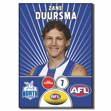 AFL 2026 NORTH MELBOURNE Football Club - DUURSMA, Zane