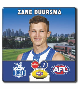 2024 AFL North Melbourne Football Club - DUURSMA, Zane