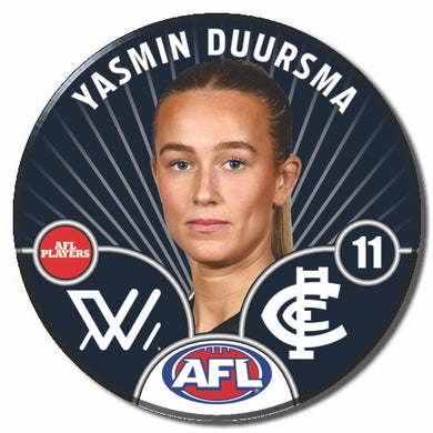 AFLW S10 CARLTON - DUURSMA, Yasmin
