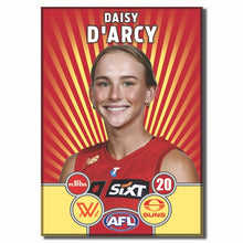 AFLW S11 GOLD COAST SUNS - D'ARCY, Daisy