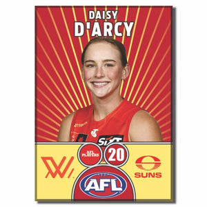 AFLW S10 GOLD COAST SUNS - D'ARCY, Daisy