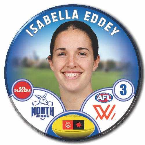 AFLW S8 North Melbourne - EDDEY, Isabella