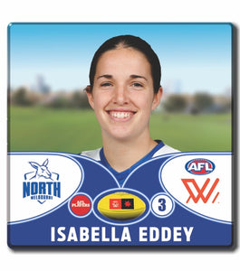 AFLW S8 North Melbourne - EDDEY, Isabella