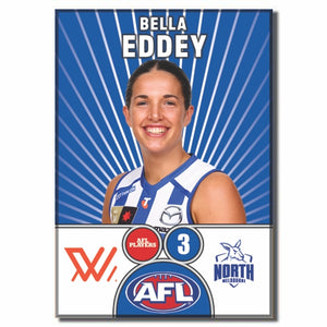 AFLW S10 NORTH MELBOURNE - EDDEY, Bella