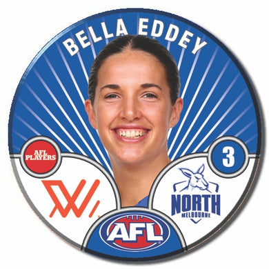AFLW S10 NORTH MELBOURNE - EDDEY, Bella