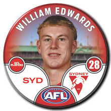 2025 AFL Sydney Swans Football Club - EDWARDS, William