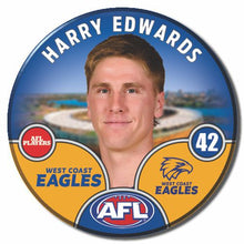 2025 AFL West Coast Eagles Football Club - EDWARDS, Harry