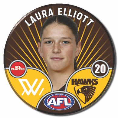 AFLW S10 HAWTHORN - ELLIOTT, Laura