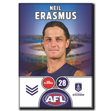 2025 AFL Fremantle Football Club - ERASMUS, Neil