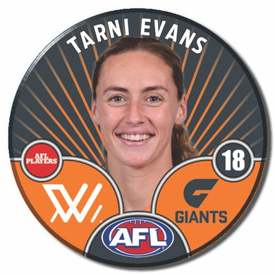 AFLW S10 GWS GIANTS - EVANS, Tarni