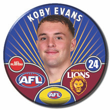 AFL 2026 BRISBANE LIONS Football Club - EVANS, Koby