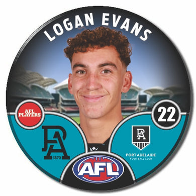 2025 AFL Port Adelaide Football Club - EVANS, Logan