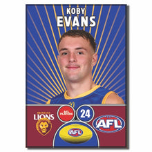 AFL 2026 BRISBANE LIONS Football Club - EVANS, Koby