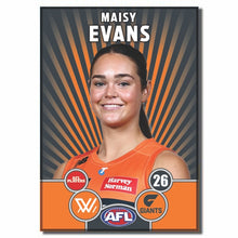 AFLW S11 GWS GIANTS - EVANS, Maisy