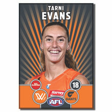 AFLW S11 GWS GIANTS - EVANS, Tarni