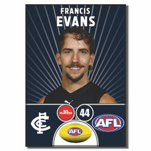 AFL 2026 CARLTON Football Club - EVANS, Francis