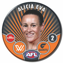 AFLW S11 GWS GIANTS - EVA, Alicia