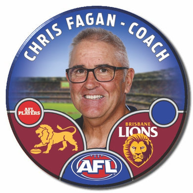 2025 AFL Brisbane Lions Football Club - FAGAN, Chris - COACH