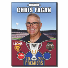 AFL 2025 PREMIERS - FAGAN Chris - COACH