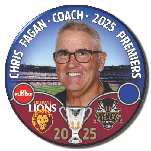 AFL 2025 PREMIERS - FAGAN Chris - COACH