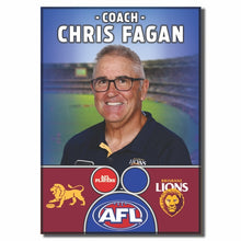 2025 AFL Brisbane Lions Football Club - FAGAN, Chris - COACH