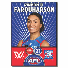 AFLW S10 WESTERN BULLDOGS - FARQUHARSON, Zimmorlei