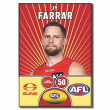 AFL 2026 GOLD COAST SUNS Football Club - FARRAR, Jy