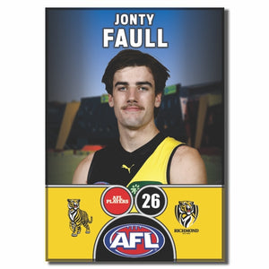 2025 AFL Richmond Football Club - FAULL, Jonty