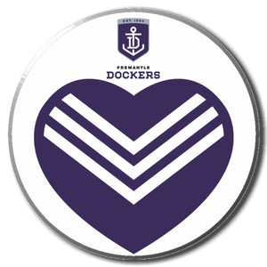 FREMANTLE DOCKERS SUPPORTER BADGES
