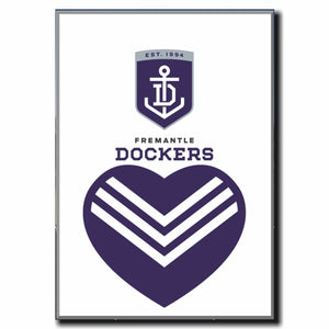 FREMANTLE DOCKERS SUPPORTER MAGNETS