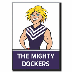 FREMANTLE DOCKERS SUPPORTER MAGNETS