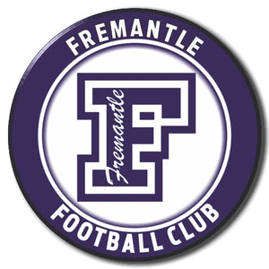 FREMANTLE DOCKERS SUPPORTER BADGES