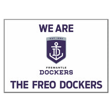 FREMANTLE DOCKERS SUPPORTER MAGNETS