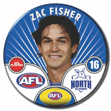 AFL 2026 NORTH MELBOURNE Football Club - FISHER, Zac