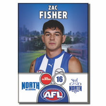 2025 AFL North Melbourne Football Club - FISHER, Zac