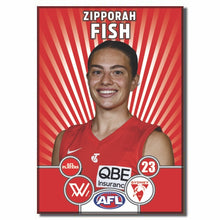 AFLW S11 SYDNEY SWANS - FISH, Zipporah